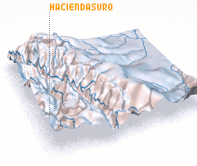 3d view of Hacienda Suro