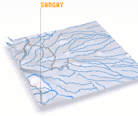 3d view of Sangay