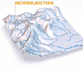 3d view of Hacienda La Victoria