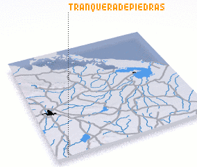 3d view of Tranquera de Piedras