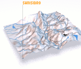 3d view of San Isidro