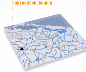 3d view of Santa Rosa de Bainoa