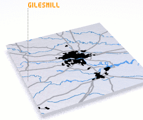 3d view of Giles Mill