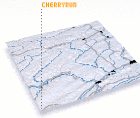 3d view of Cherry Run