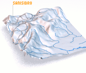 3d view of San Isidro