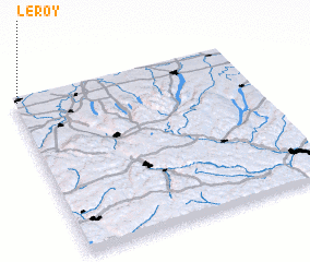 3d view of Le Roy