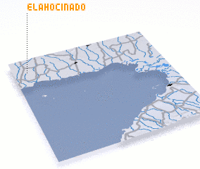 3d view of El Ahocinado