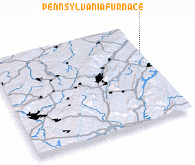 3d view of Pennsylvania Furnace