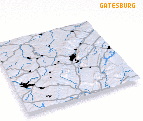 3d view of Gatesburg