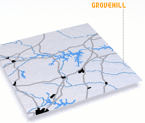 3d view of Grove Hill