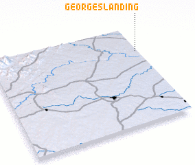 3d view of Georges Landing