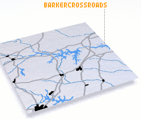 3d view of Barker Crossroads