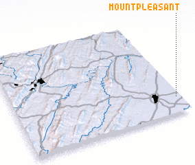 3d view of Mount Pleasant