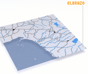 3d view of El Brazo