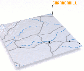 3d view of Shannon Hill