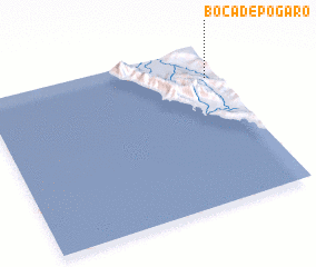 3d view of Boca de Pogaro