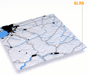 3d view of Alma