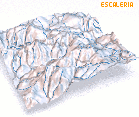 3d view of Escalería