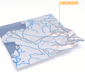 3d view of Cargazón