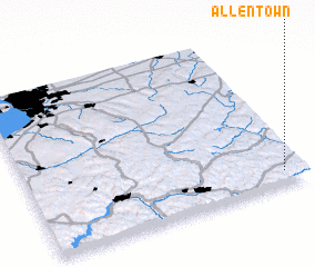 3d view of Allentown