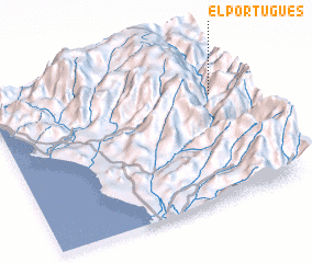 3d view of El Portugués