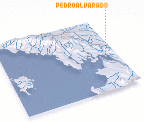 3d view of Pedro Alvarado