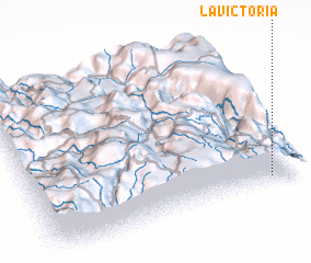 3d view of La Victoria