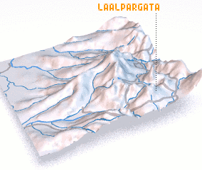 3d view of La Alpargata