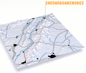 3d view of Shenandoah Shores