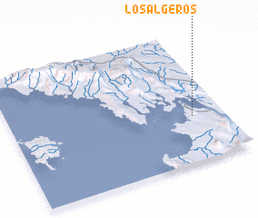 3d view of Los Algeros