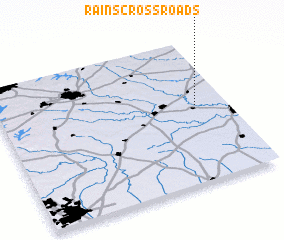 3d view of Rains Crossroads