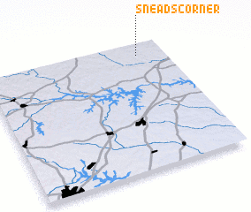 3d view of Sneads Corner