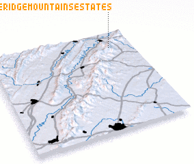 3d view of Blue Ridge Mountains Estates