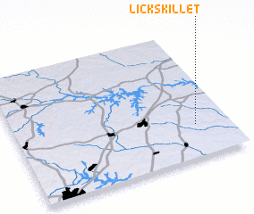 3d view of Lickskillet