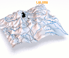 3d view of La Loma