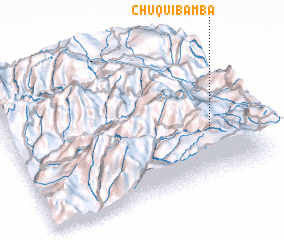 3d view of Chuquibamba