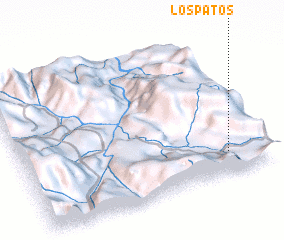 3d view of Los Patos