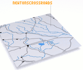 3d view of Newtons Crossroads