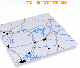 3d view of Stallings Crossroads