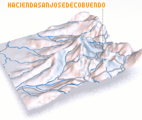 3d view of Hacienda San José de Cobuendo