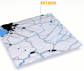 3d view of Batavia