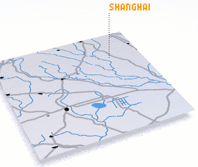 3d view of Shanghai