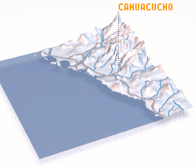 3d view of Cahuacucho