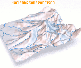 3d view of Hacienda San Francisco