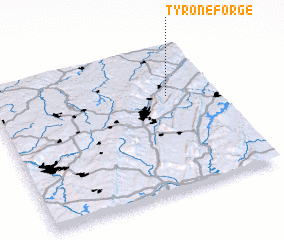 3d view of Tyrone Forge