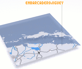 3d view of Embarcadero Jigüey