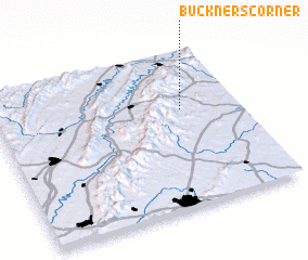 3d view of Buckners Corner