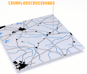 3d view of Crumplers Crossroads