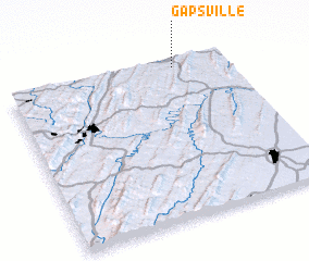 3d view of Gapsville