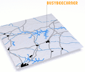 3d view of Busy Bee Corner